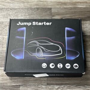 High-Performance Car Jump Starter - Black